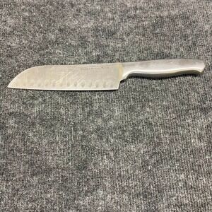 KitchenAid  Santoku Knife Stainless Steel Granton Edge Silver 12 inch Total